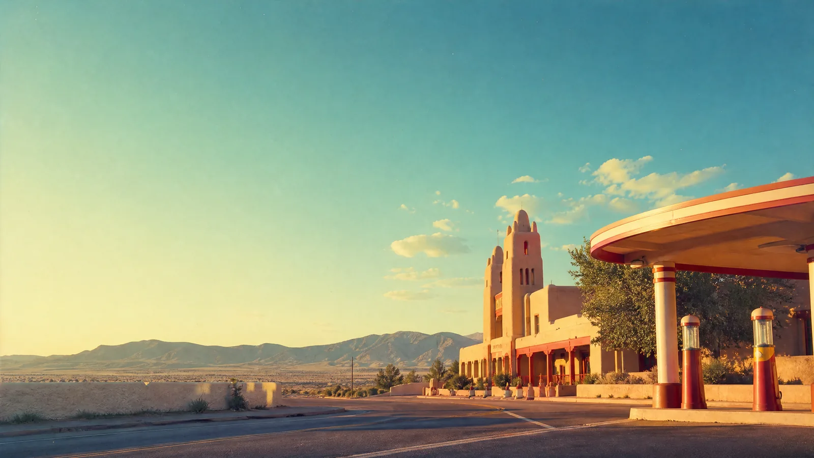 New Mexico in stile Americana