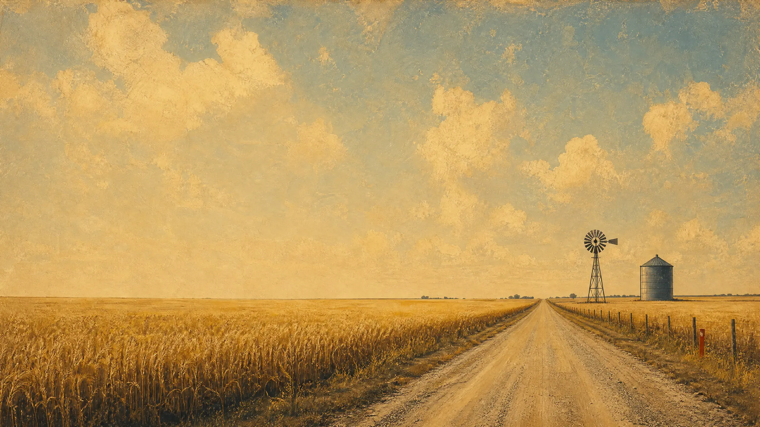 Kansas in Americana style