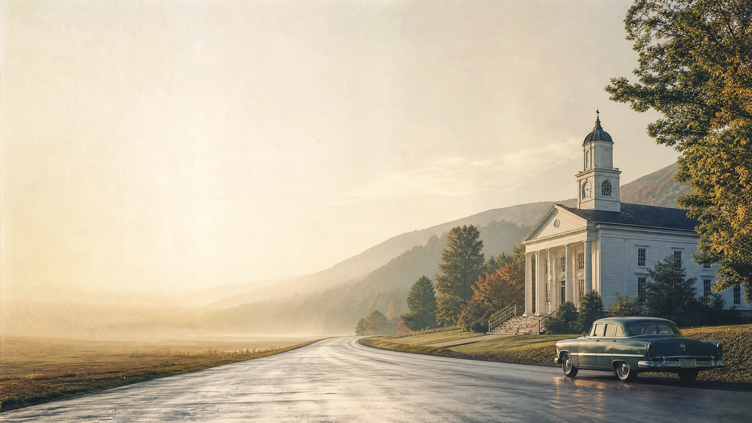 New Hampshire in stile Americana