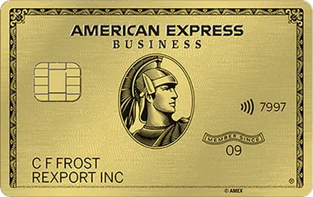La tarjeta dorada American Express Business Gold